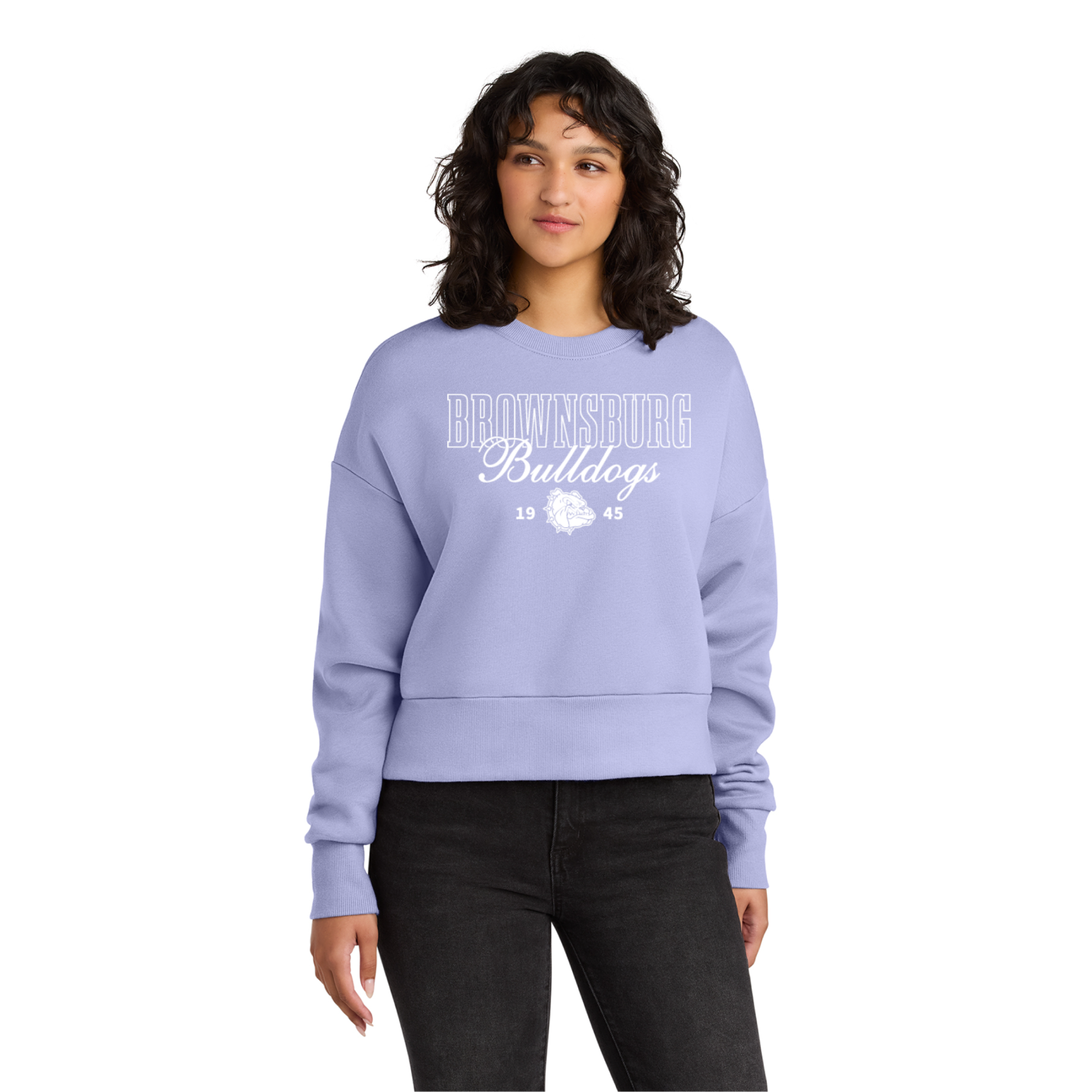 Brownsburg Bulldogs Women's Heavyweight Sweatshirt