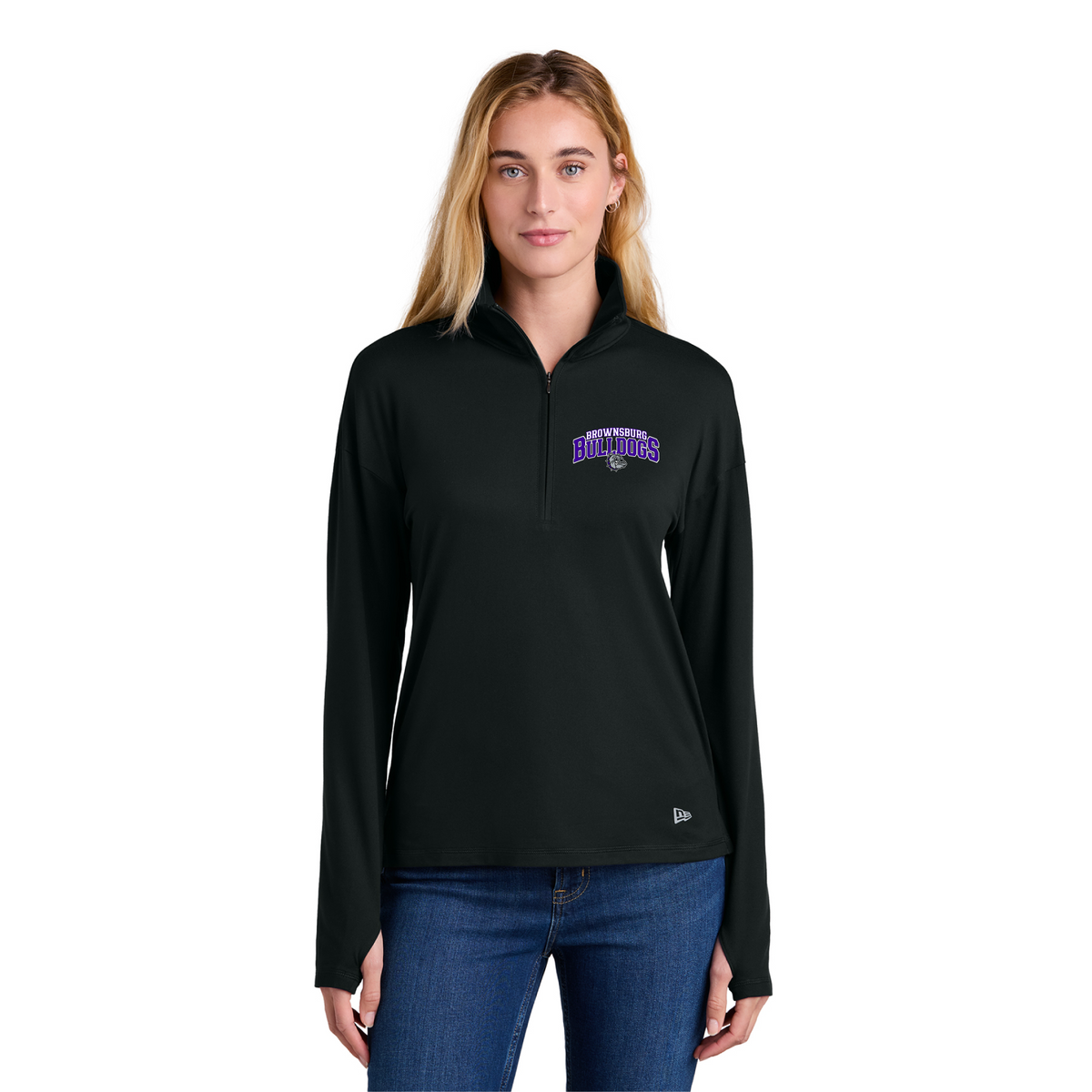 New Era Women's Power 1/2 Zip