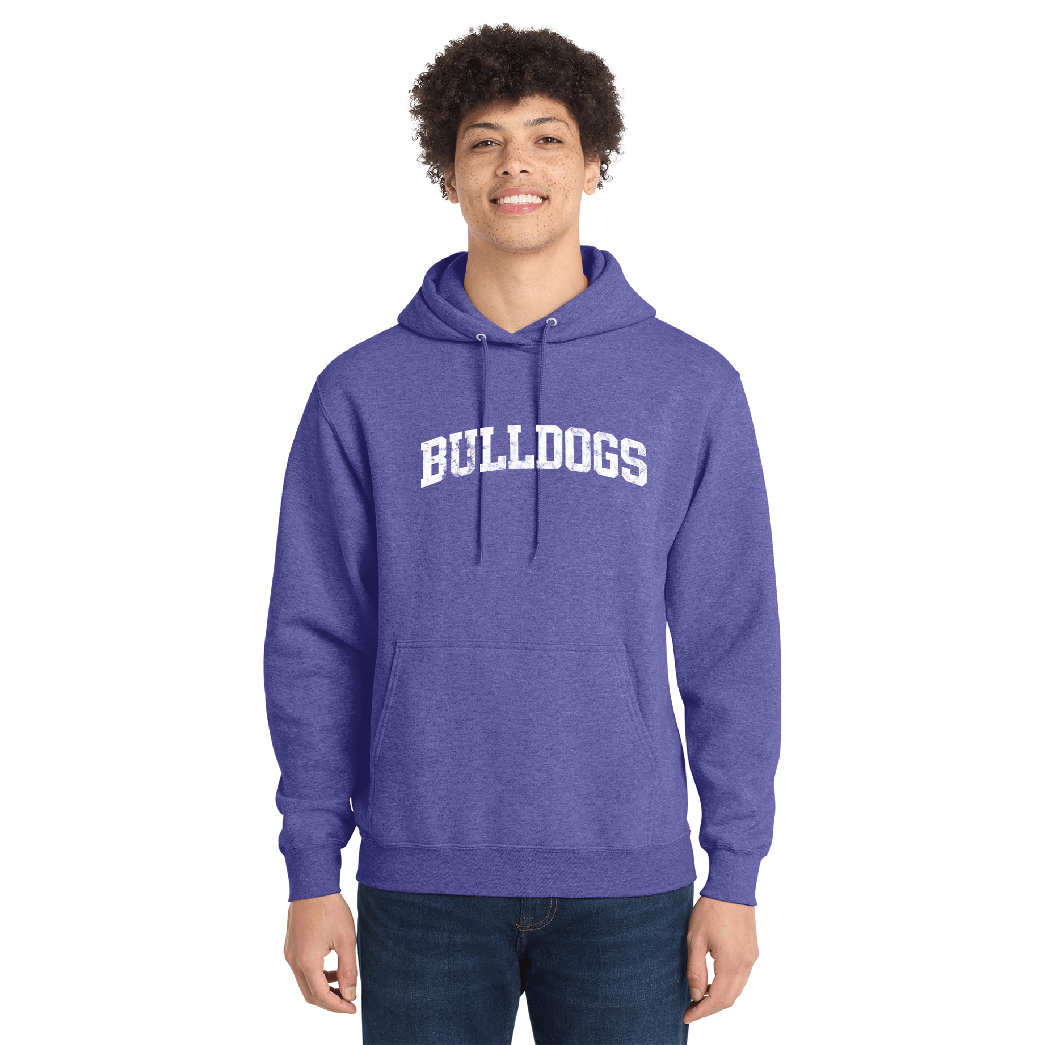 Bulldog Heather Core Fleece Hoodie