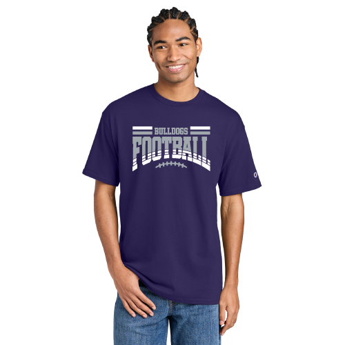 Bulldogs Champion Football Tee